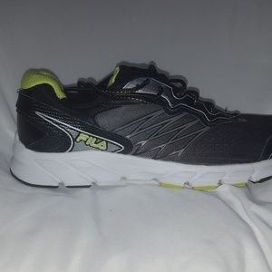 Fila Indus Mens Sneakers 12 CoolMax Black Shoes Fila Indus Mens Sneakers 12 CoolMax Black Shoes